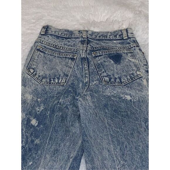 Vintage 80’s Acid Wash Jeans Palmetto’s USA Size 5 - Picture 4 of 16